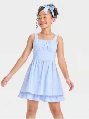 art class Pale Blue Fit & Flare Empire Waist Dress. New Without Tags.
